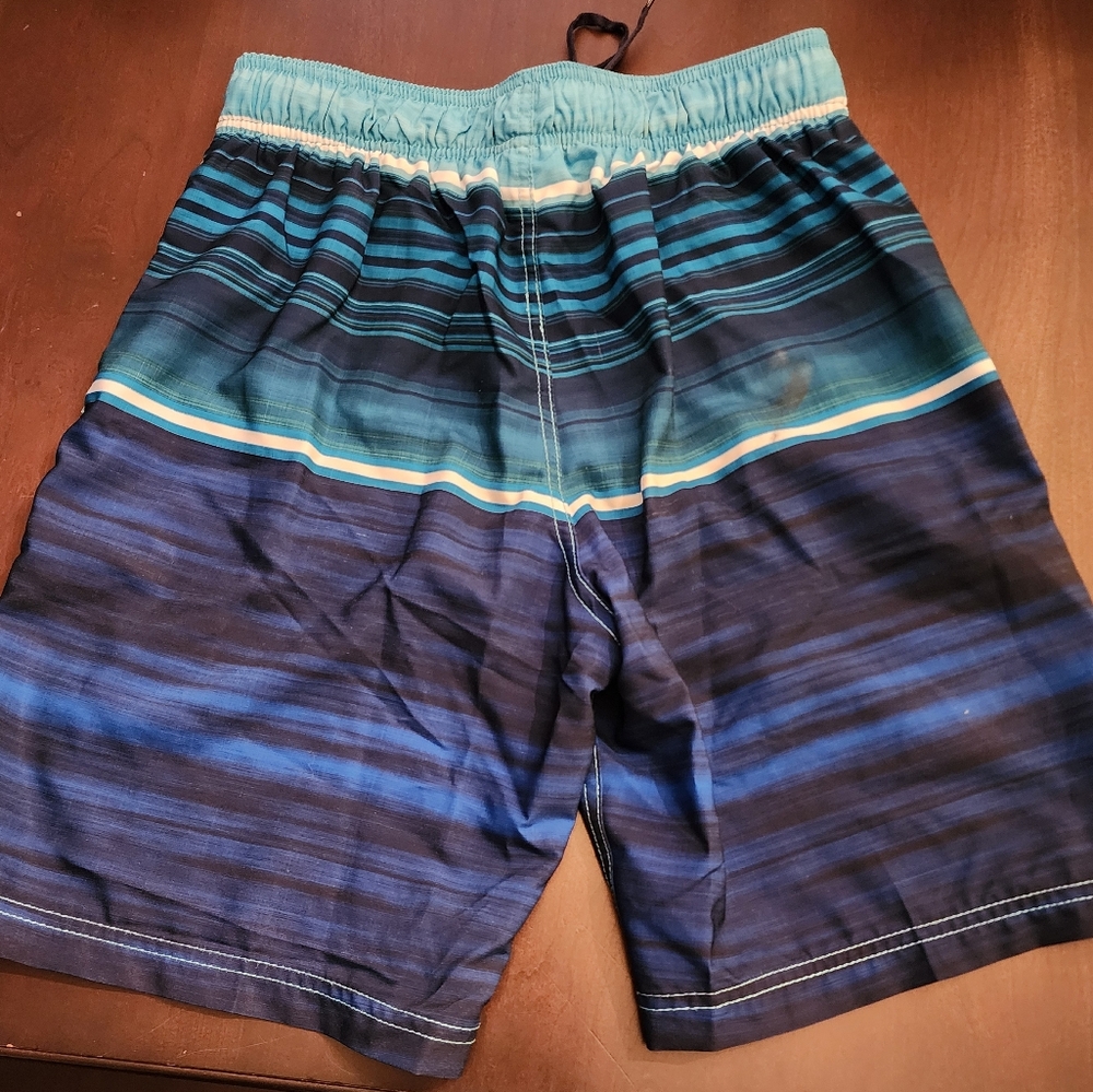 Speedo Men's Stretch Swim Trunks Multi Tone  Size Small